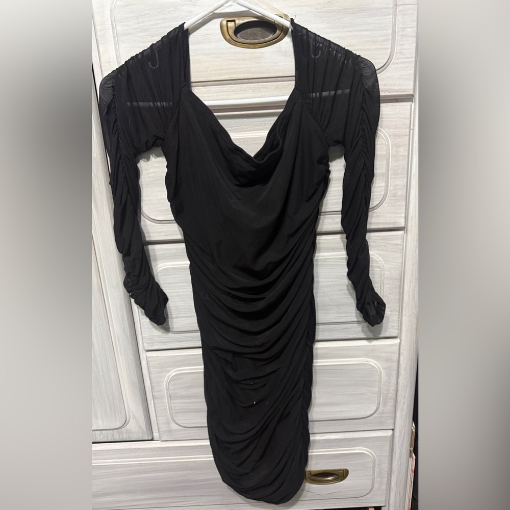 Windsor Black Bodycon Dress
